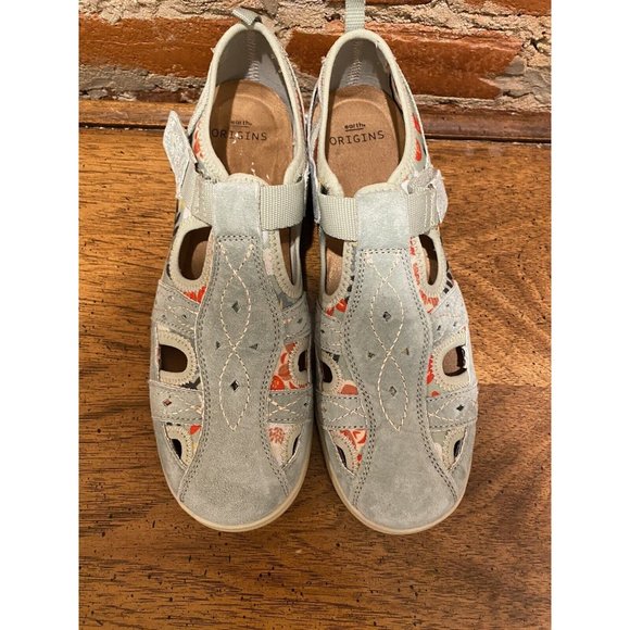 EARTH ORIGINS WALKING GARDEN FLOWERS COMFORT FISHERMAN SANDAL Size 9.5M - Picture 4 of 5